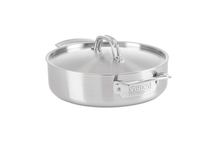 Viking Professional 5-Ply Stainless Steel 3.4-Quart Casserole Pan 1