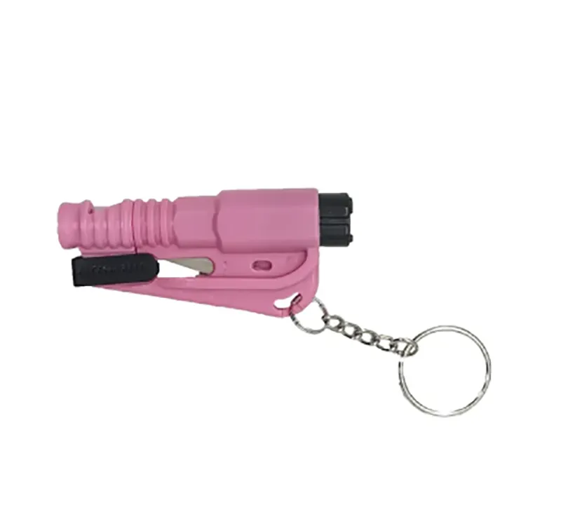 Mini Whistle Car Window Breaker Keyring Cutter 7
