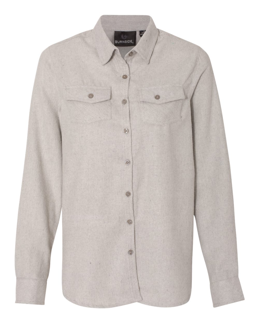 Women's Solid Flannel Shirt - 5200 16