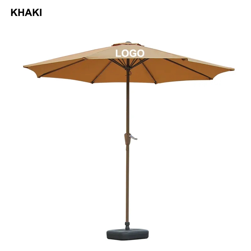 9' Outdoor Market Patio Umbrella 5
