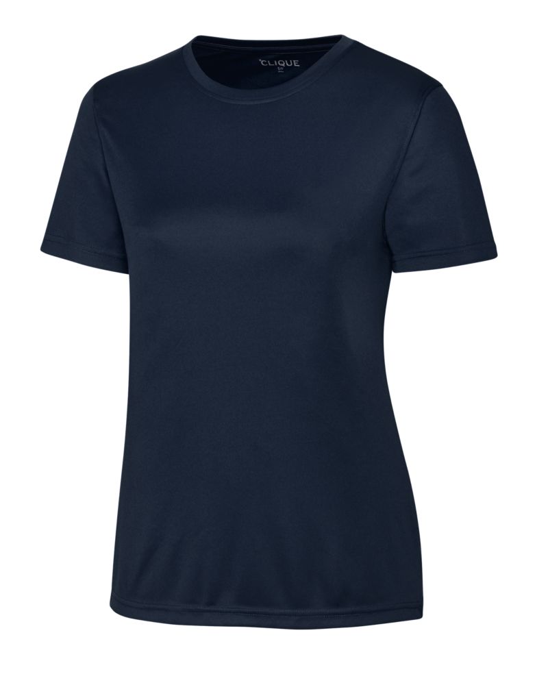 Clique Spin Solution-dyed Performance Jersey Womens Short Sleeve Tee 35