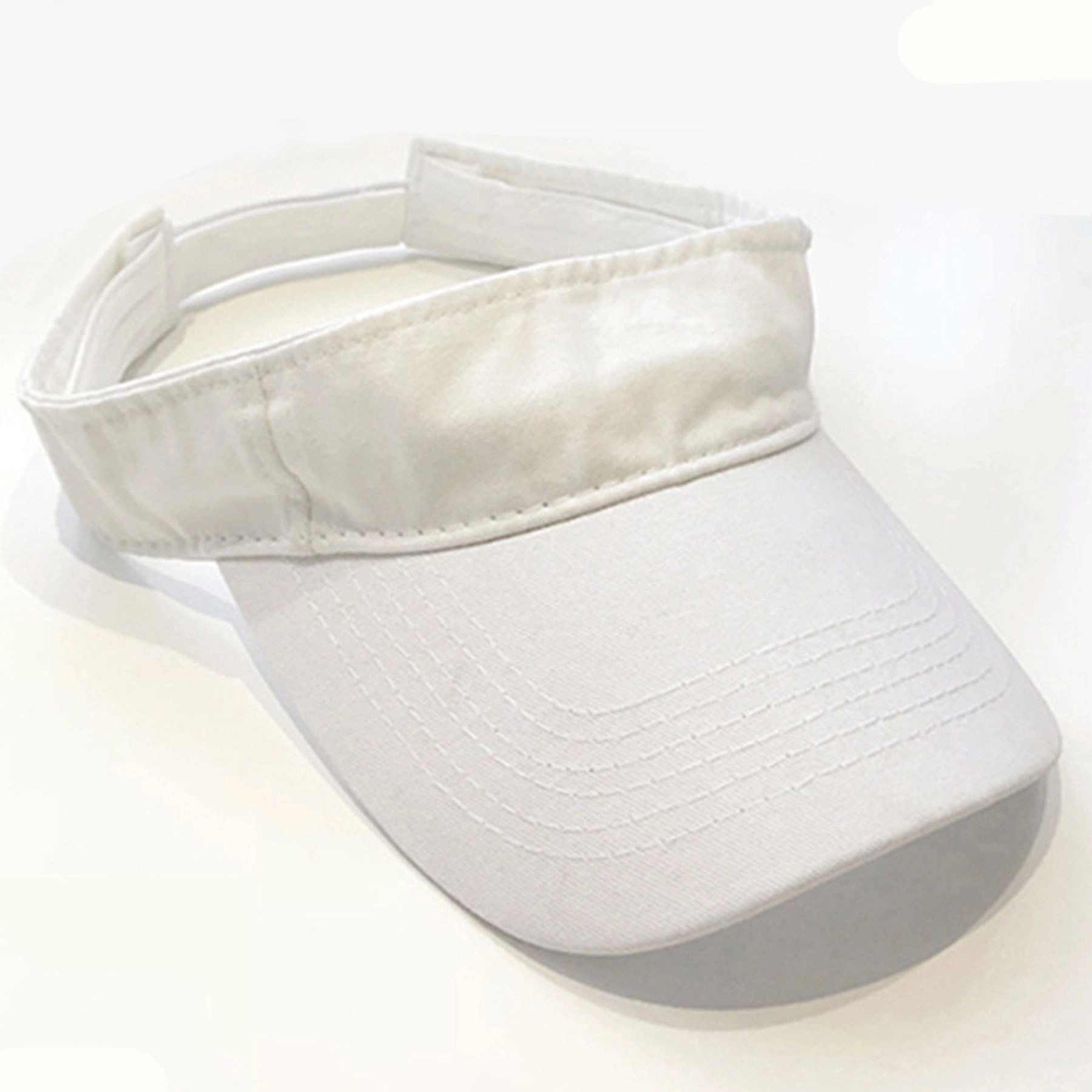 Sun Visor Hats Adjustable Empty Top Cotton Ball Caps 14