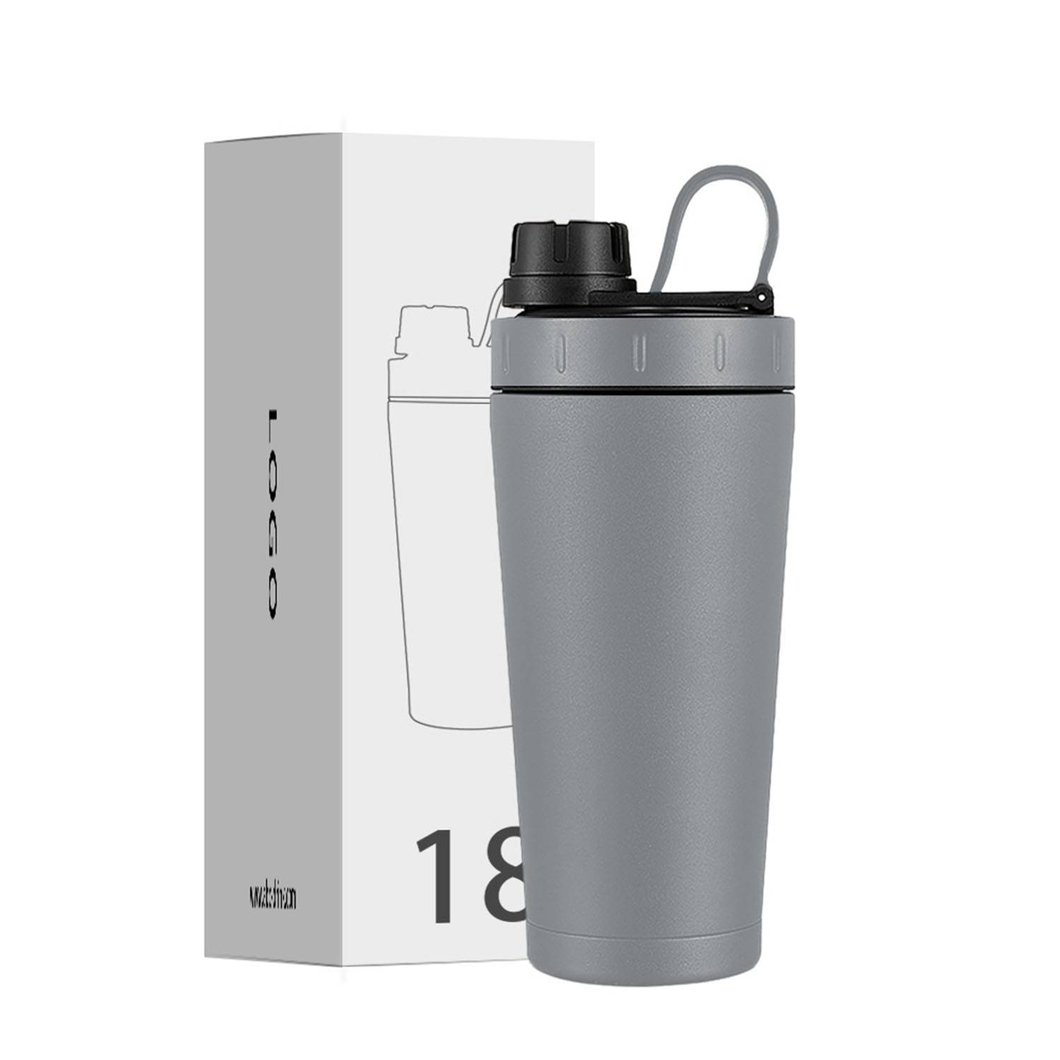 18oz stainless steel Large capacity with scale insulated cup 8