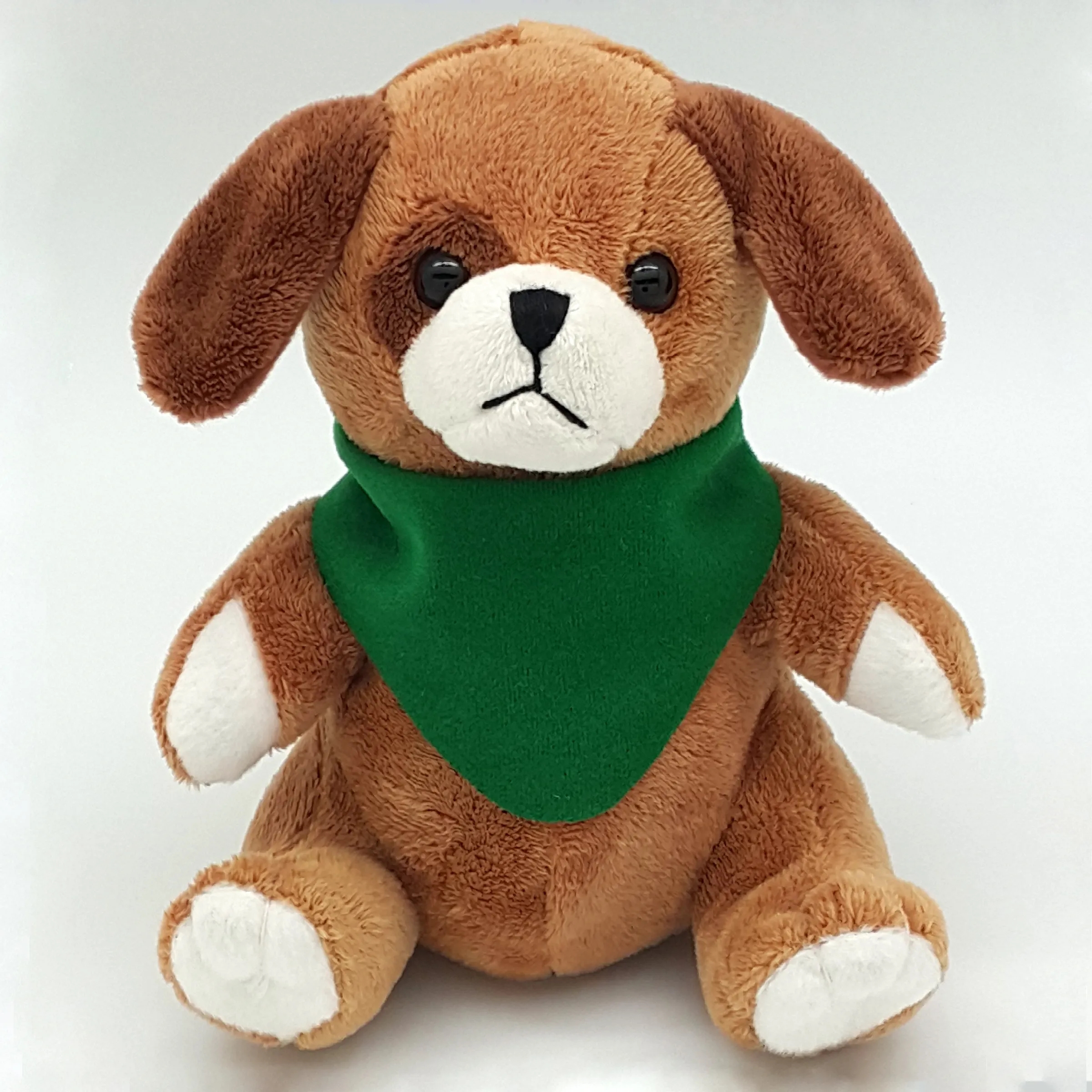 6" Beanie Dog with Embroidered Eyes 18