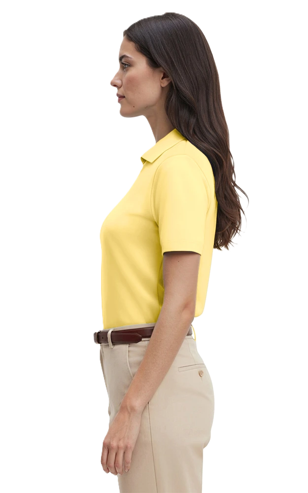 Ladies' Superblend V-Neck Polo 73