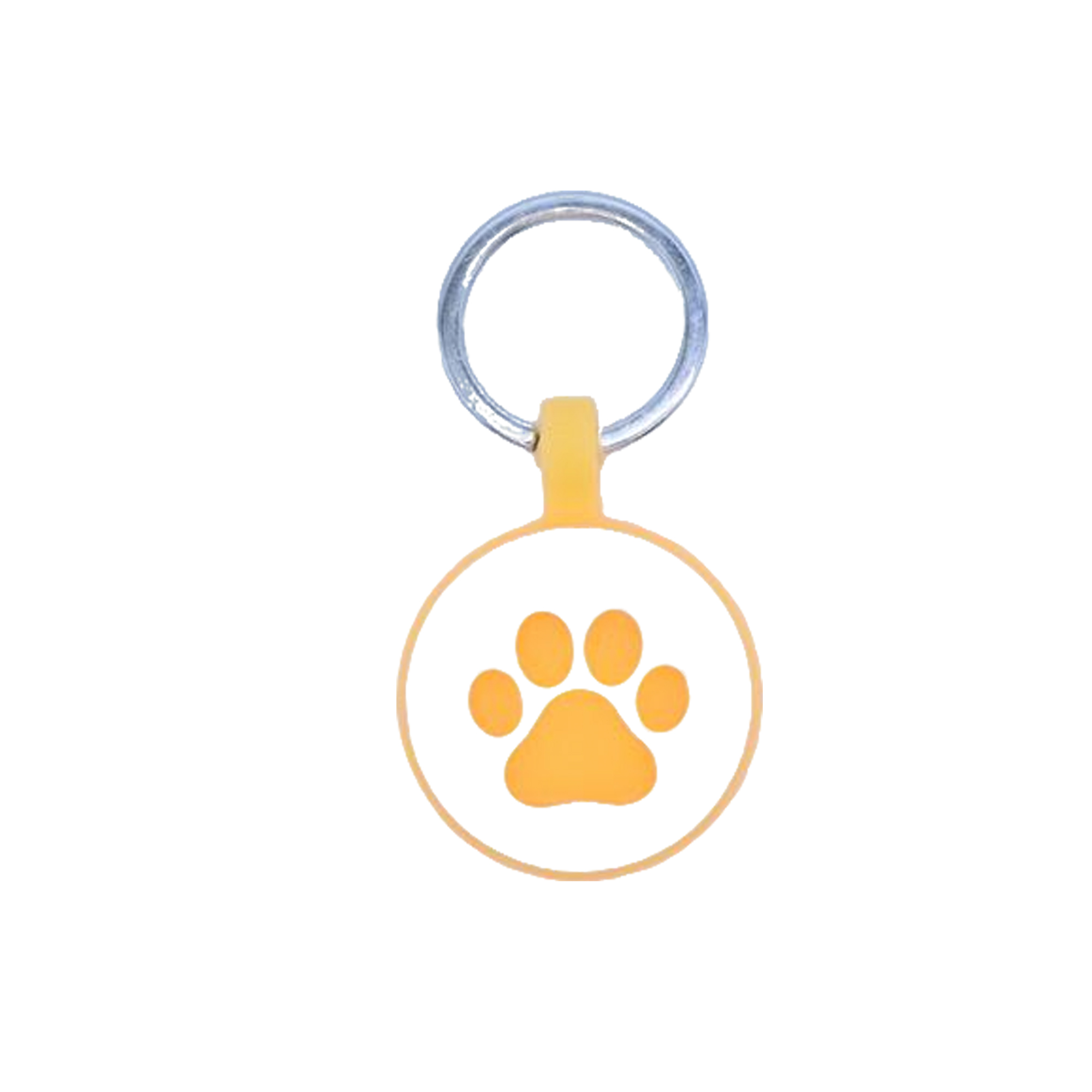 Silent Silicone Round Pet Identification Tag 6