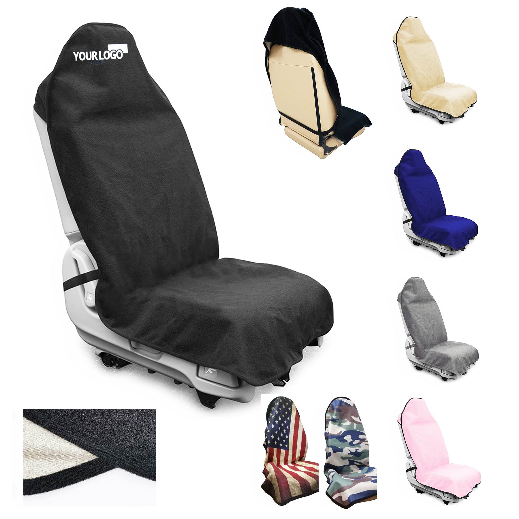 Vehicle Car Seat Towel 2