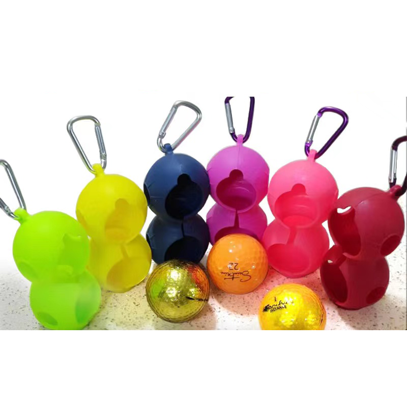 Silicone Golf Ball Holder- Double 6