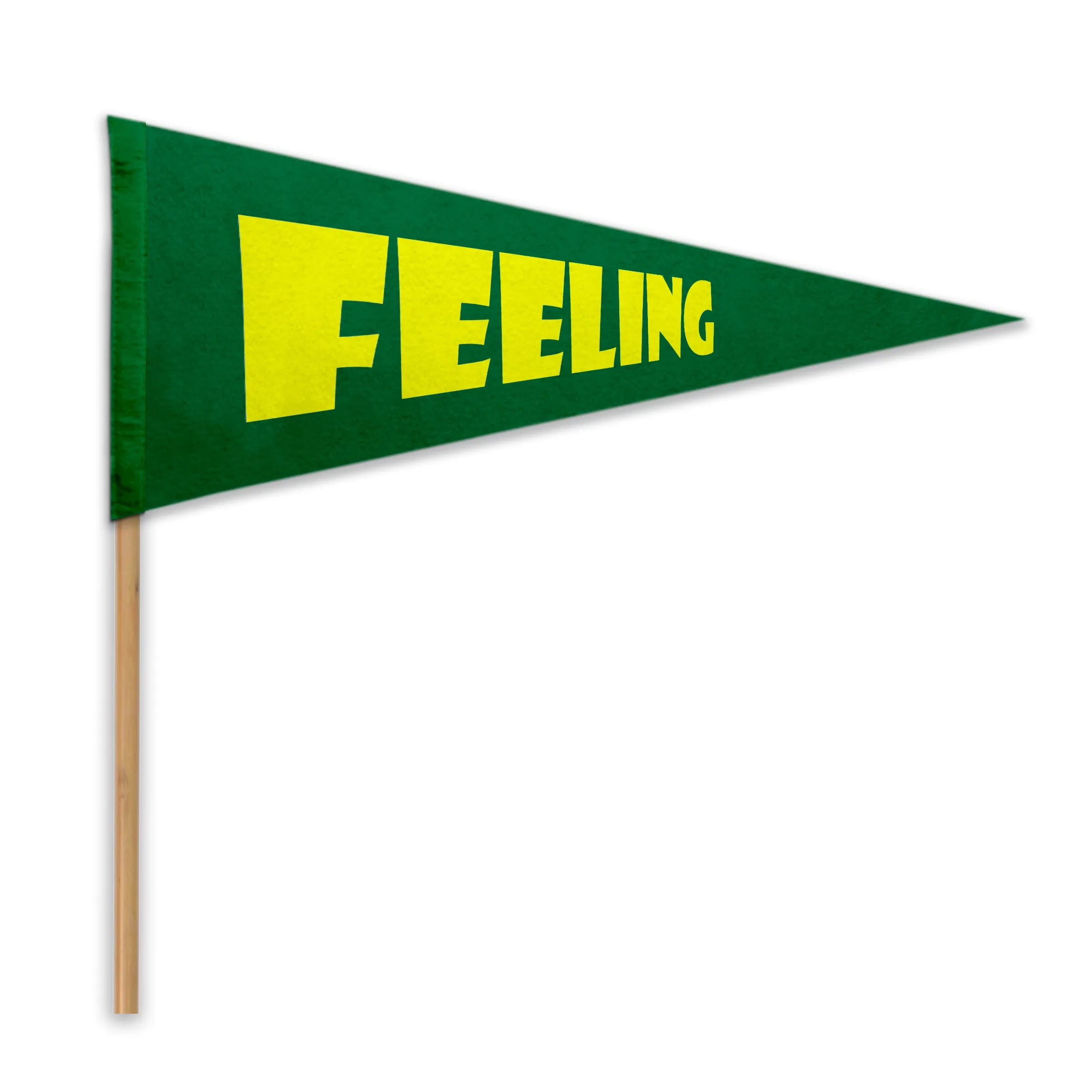 Acrylic Felt Pennant with Pole - Heat Transfer 4