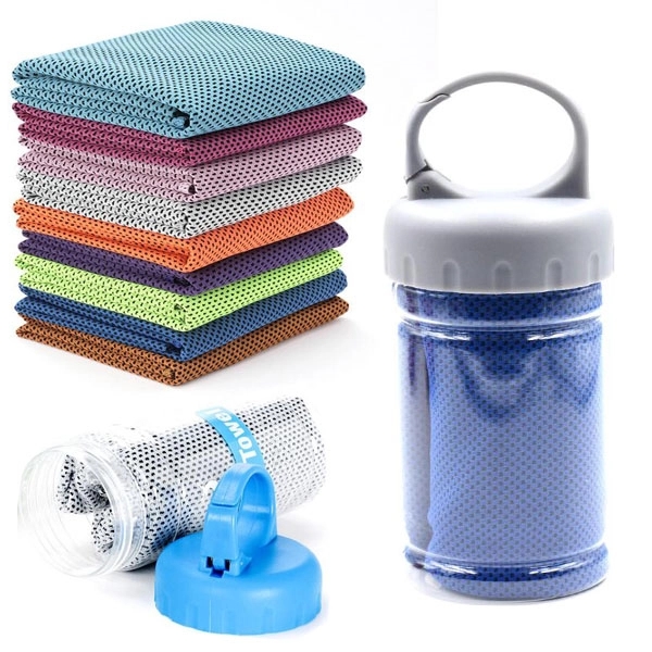 Cooling Towel In Carabiner Case 2