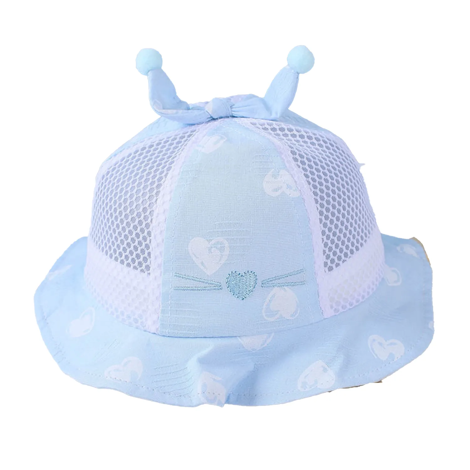 Terylene Cotton Thin Baby Sun Shade Bucket Hat 3