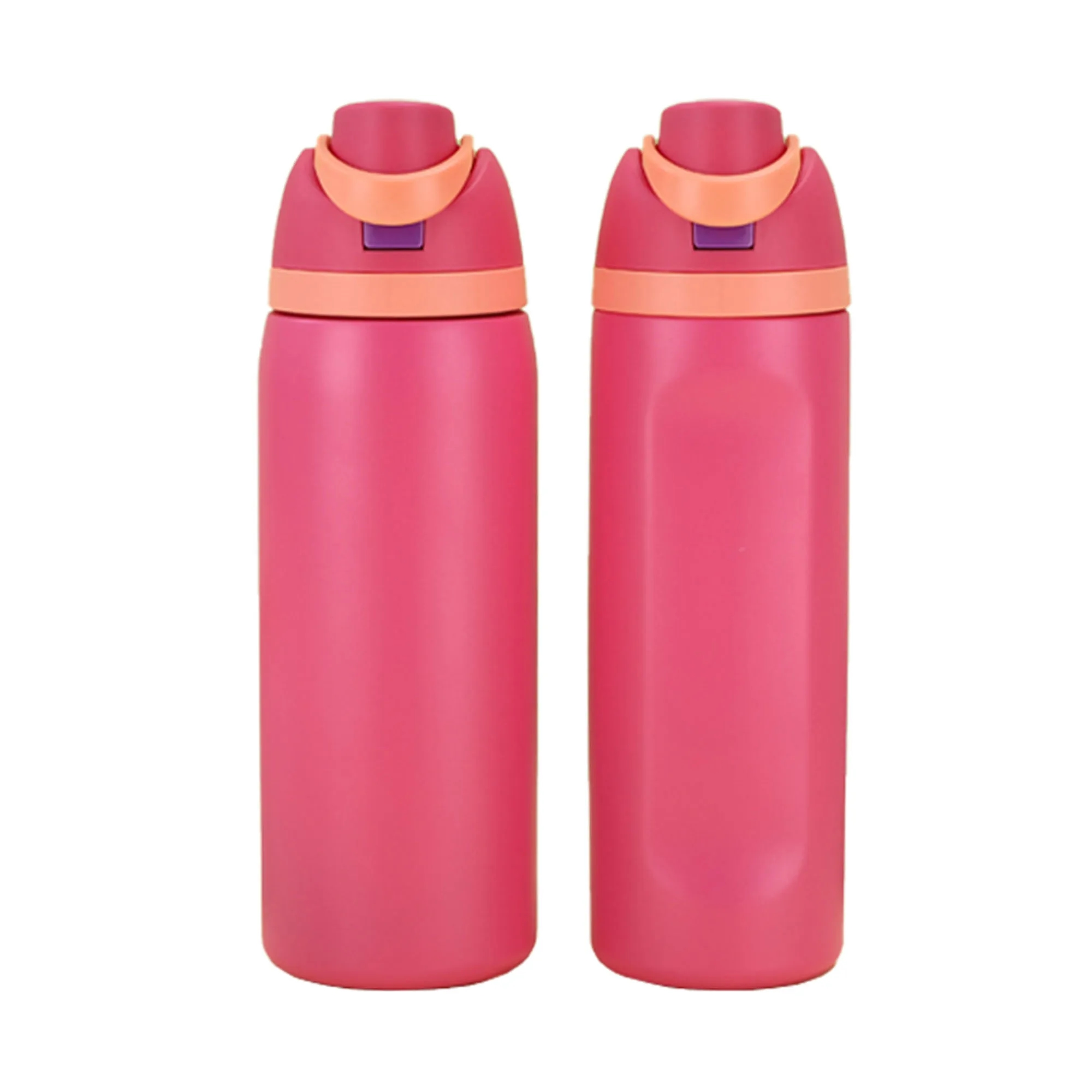 24 Oz Double Layer Insulated Water Bottle With Straw, custom water bottle with logo imprint 7