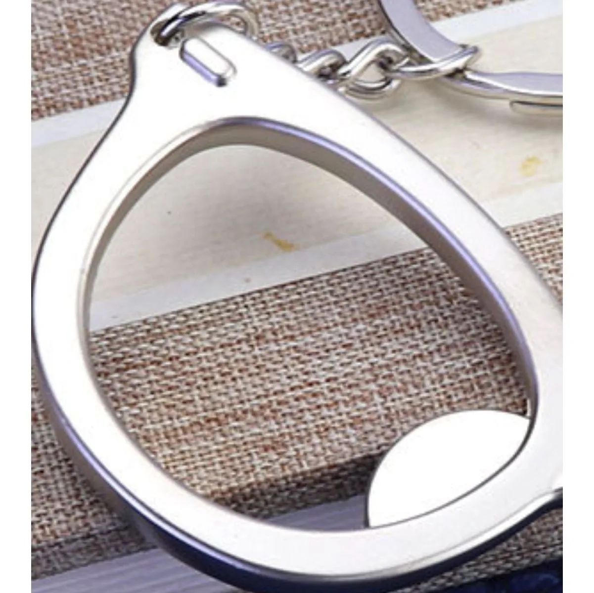 Metal Wrench Bottle Opener Keychain Custom 1