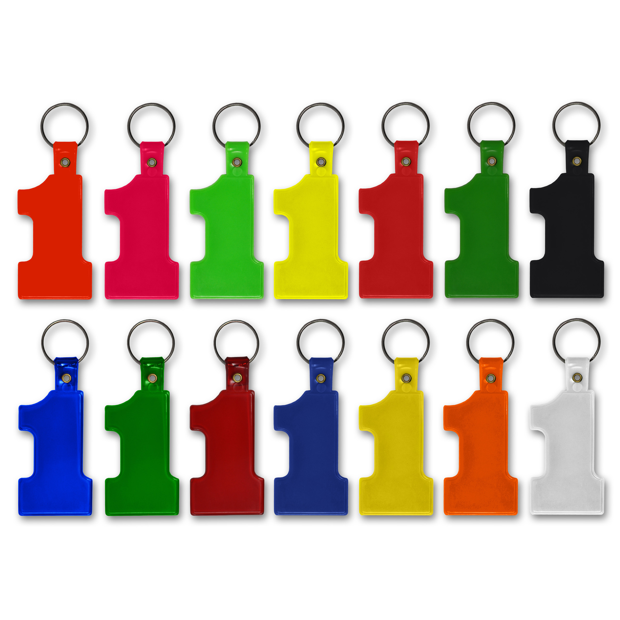 #1 Shaped Key Tag 1