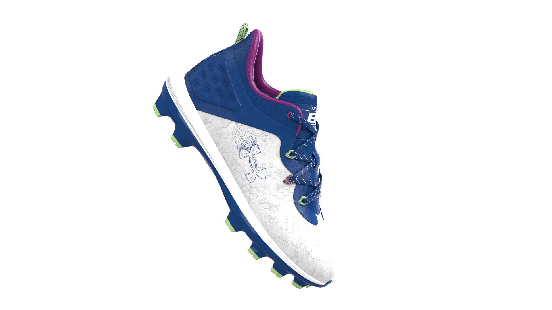 Boys' UA Harper 8 TPU Jr. Baseball Cleats  2