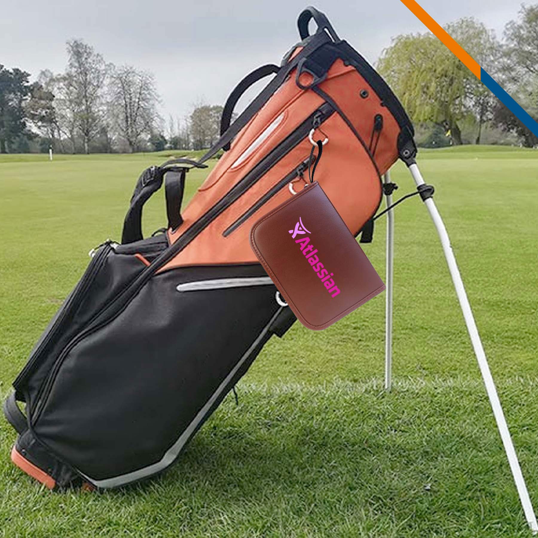 Linktote PU Leather Golf Accessory Holder 6