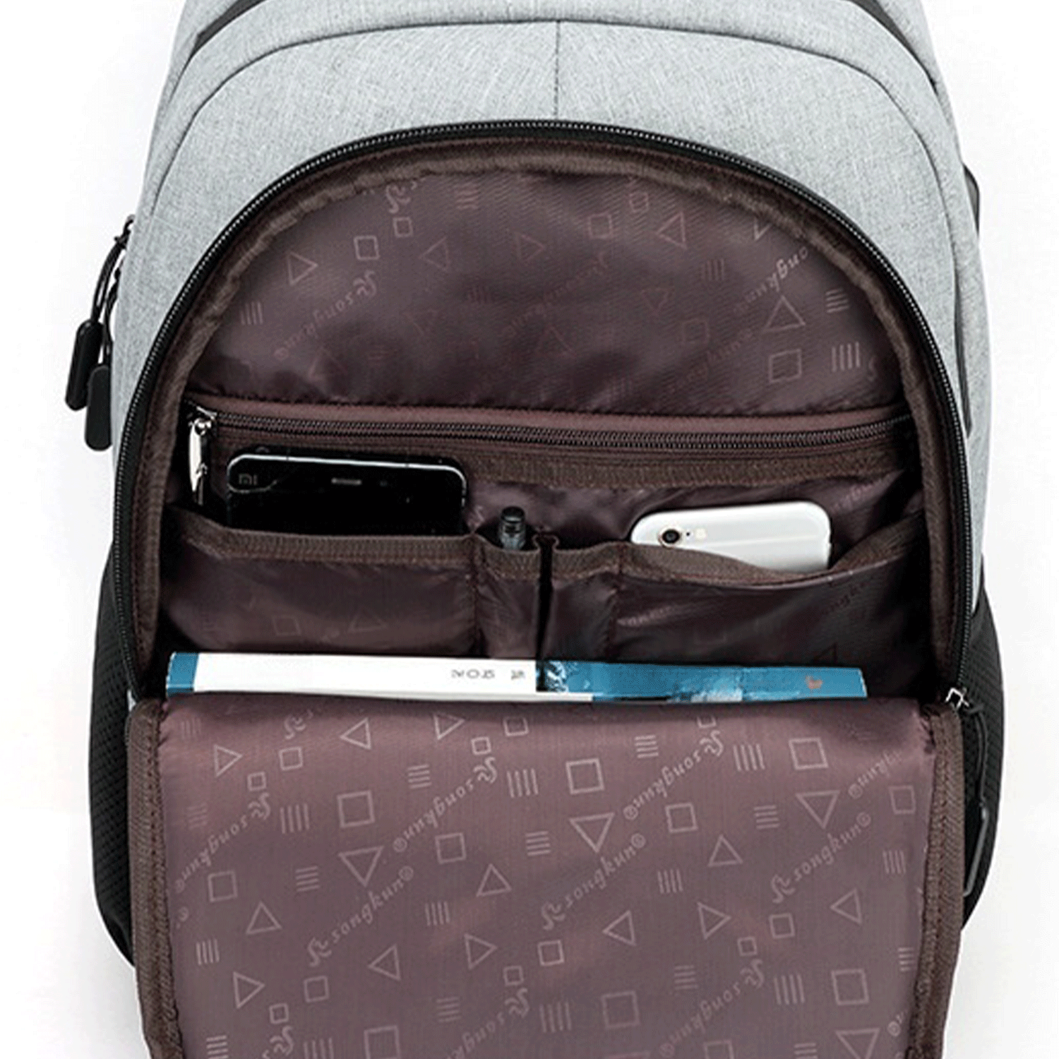 15.6inch Oxford Cloth Shoulder Bag Computer Backpack 10