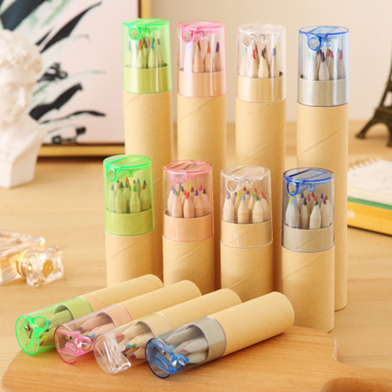 Colored Pencils in Tube w/Sharpener 1