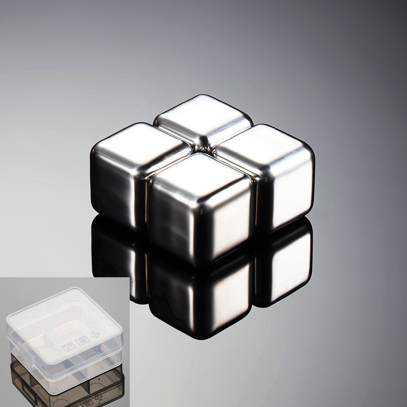 Stainless Steel Ice Cubes 3