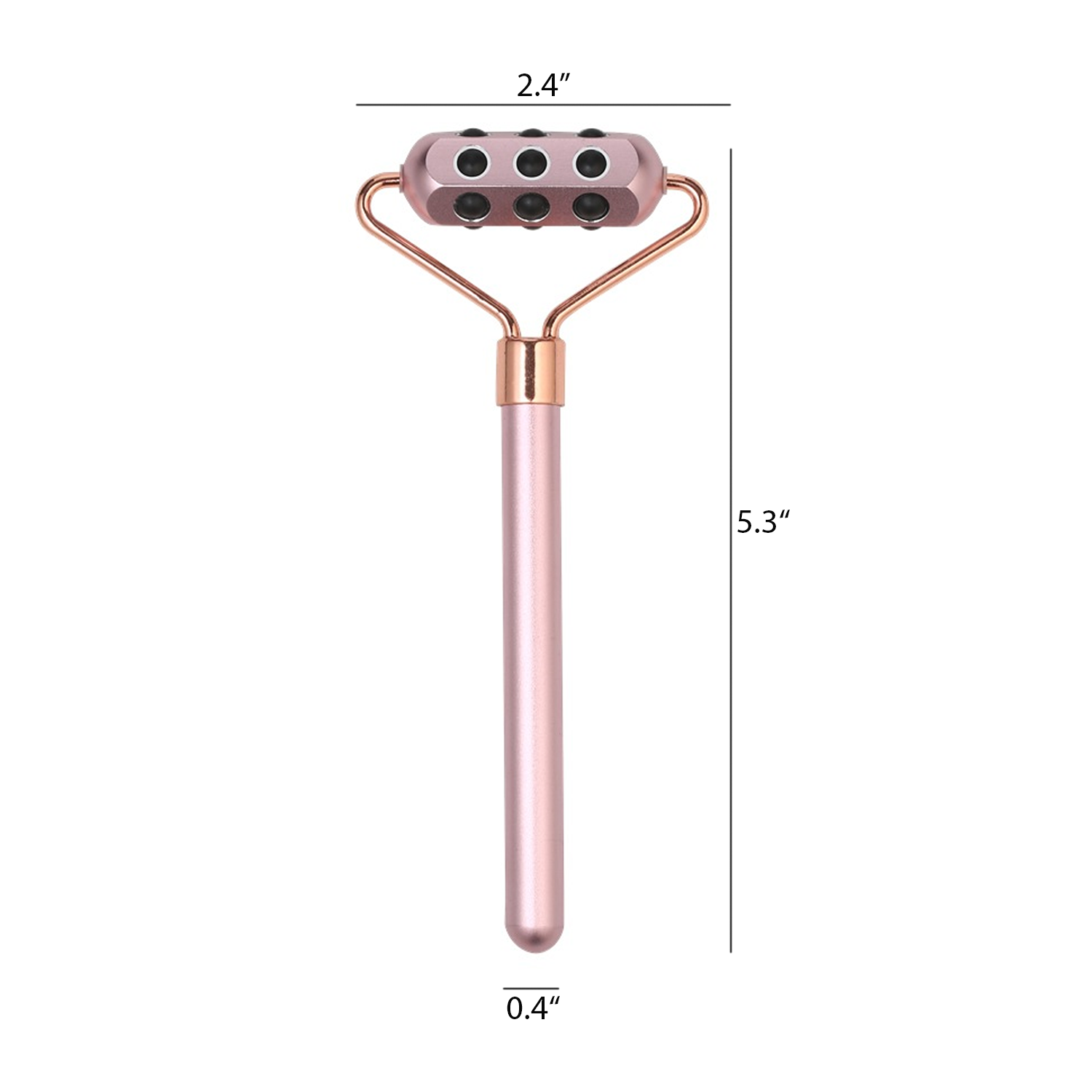 T Shape Roller Face Massager Bar 16