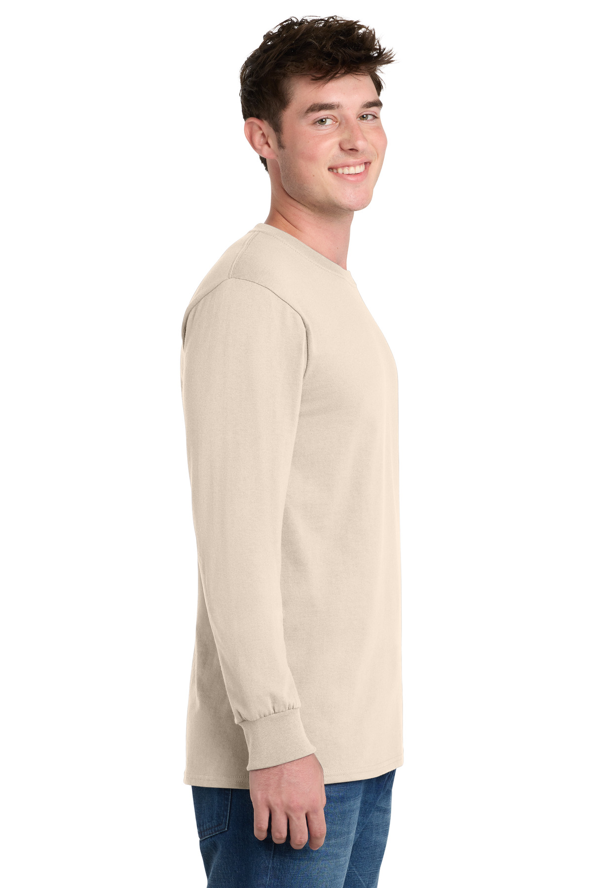 Port & Co Tall Long Sleeve Essential Tee. PC61LST 36