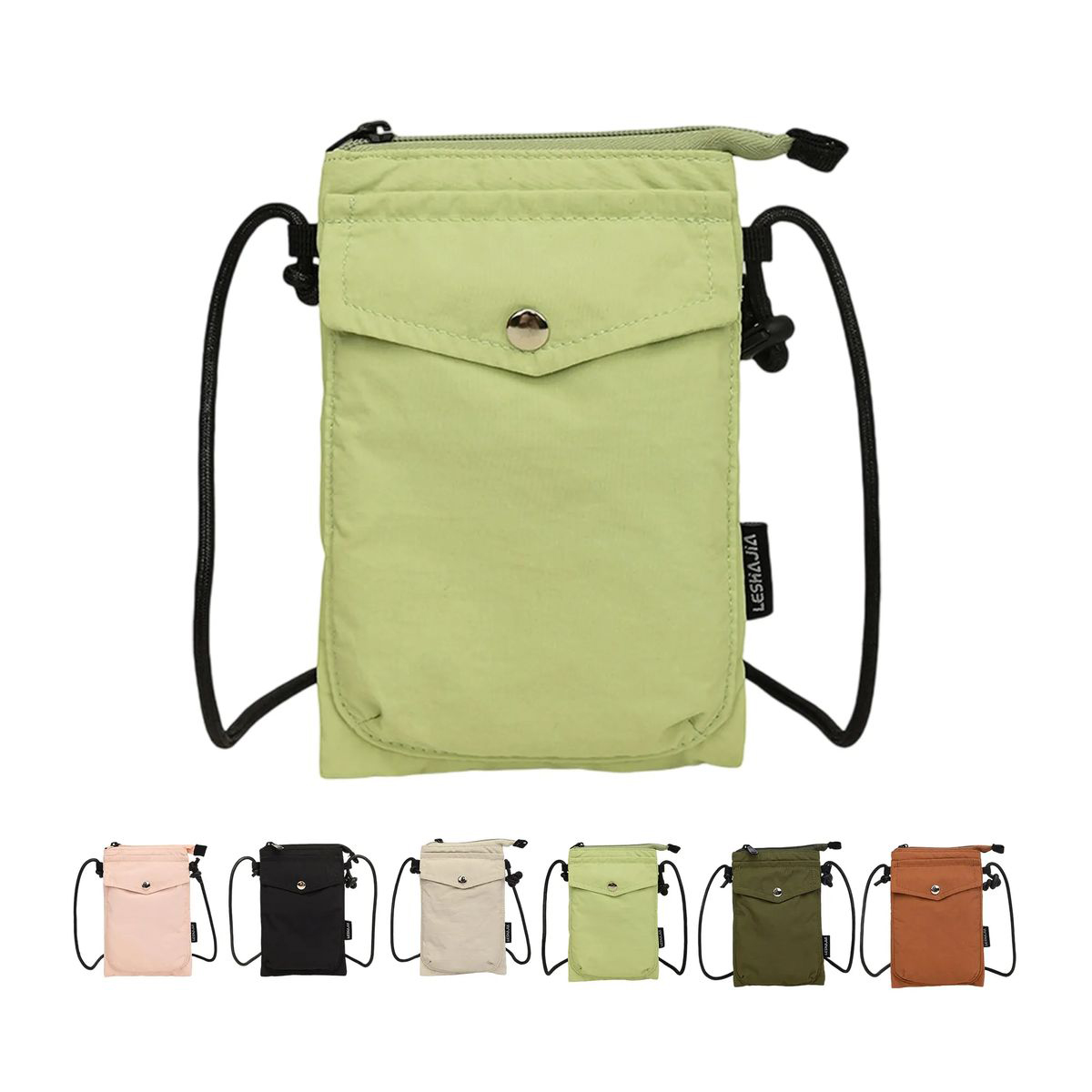 Oxford Fabric Shoulder Bag with Adjustable Strap 6