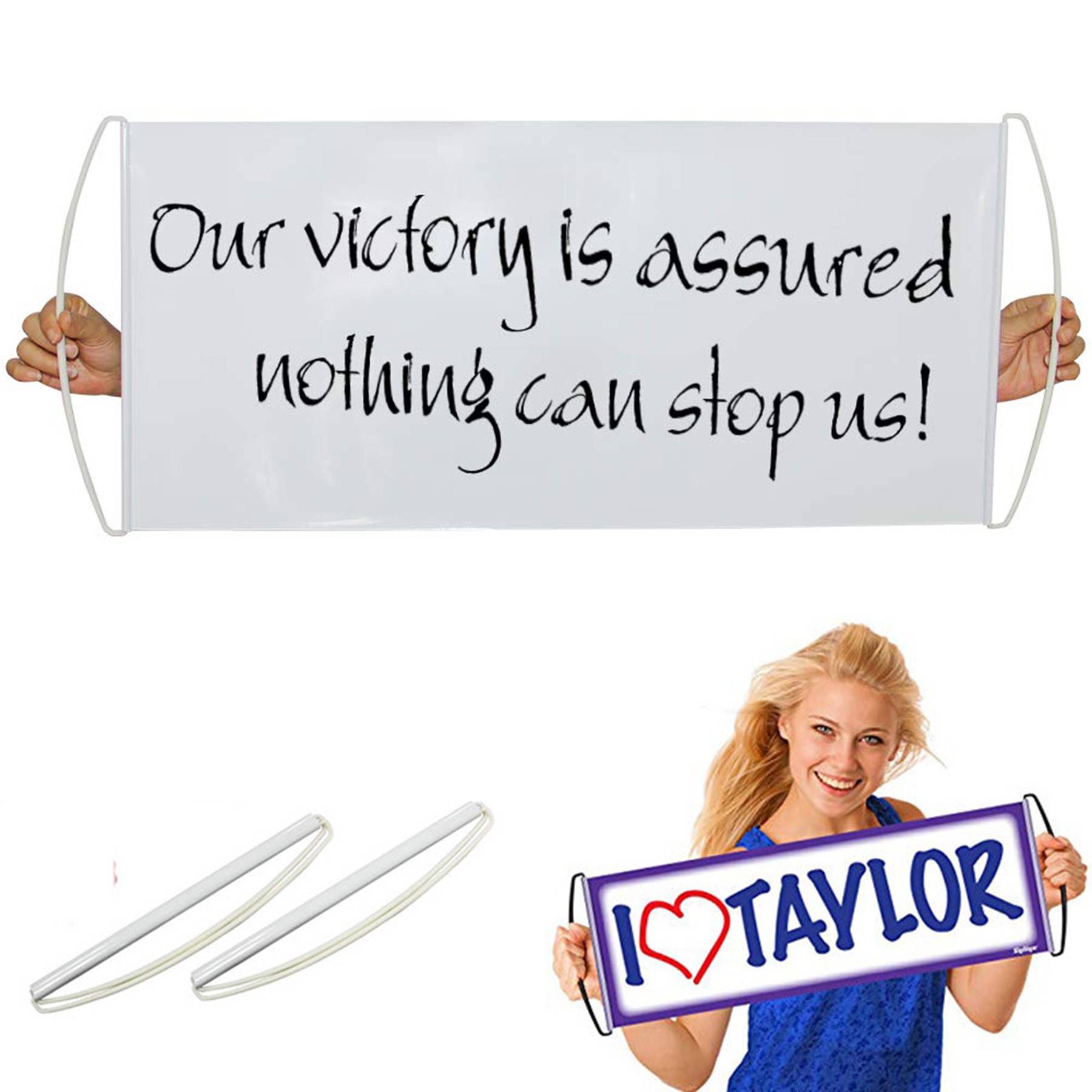 Retractable Handheld Scrolling Banner 3