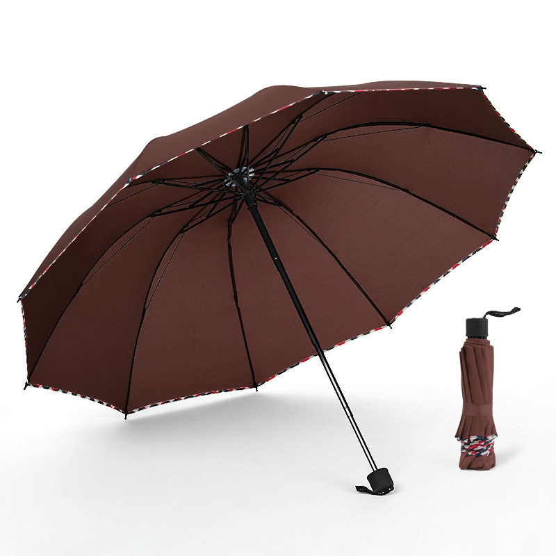 Enlarged Compact Umbrella with Reflective Strip 8