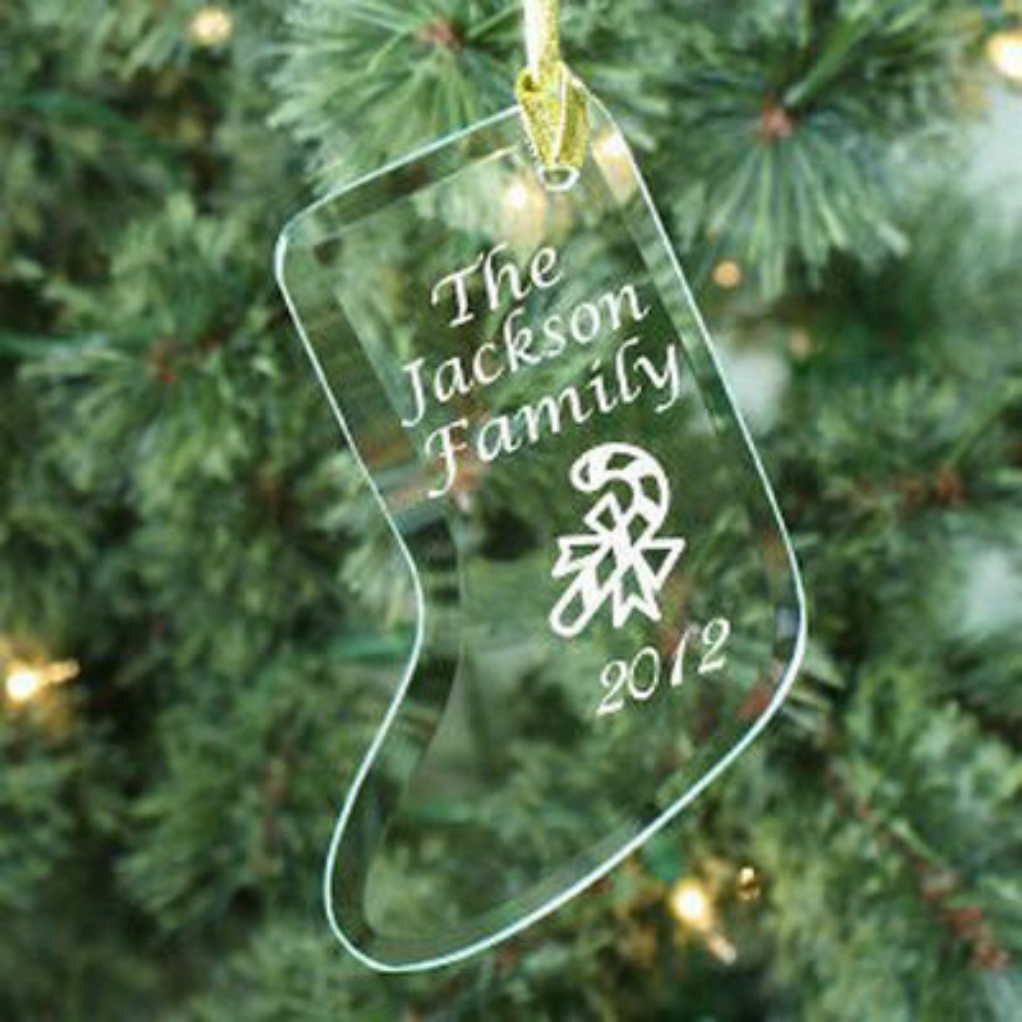 Christmas Crystal Tree Ornaments Decor 16