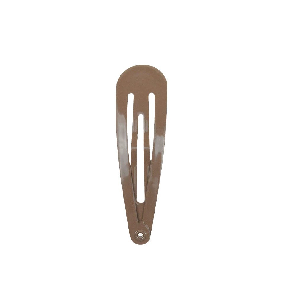 2 Inch Barrettes Women Metal Snap Hair Clips 3