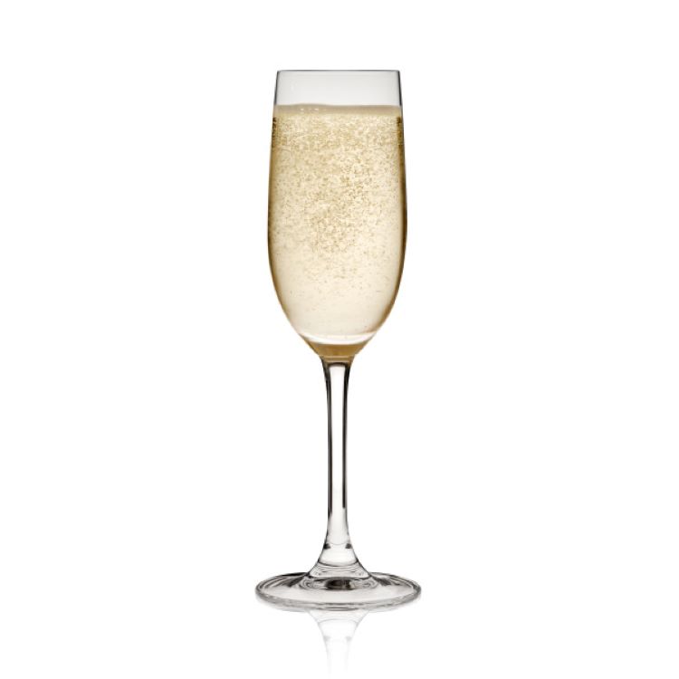 True® Stemmed Champagne Flute, set of 6 9