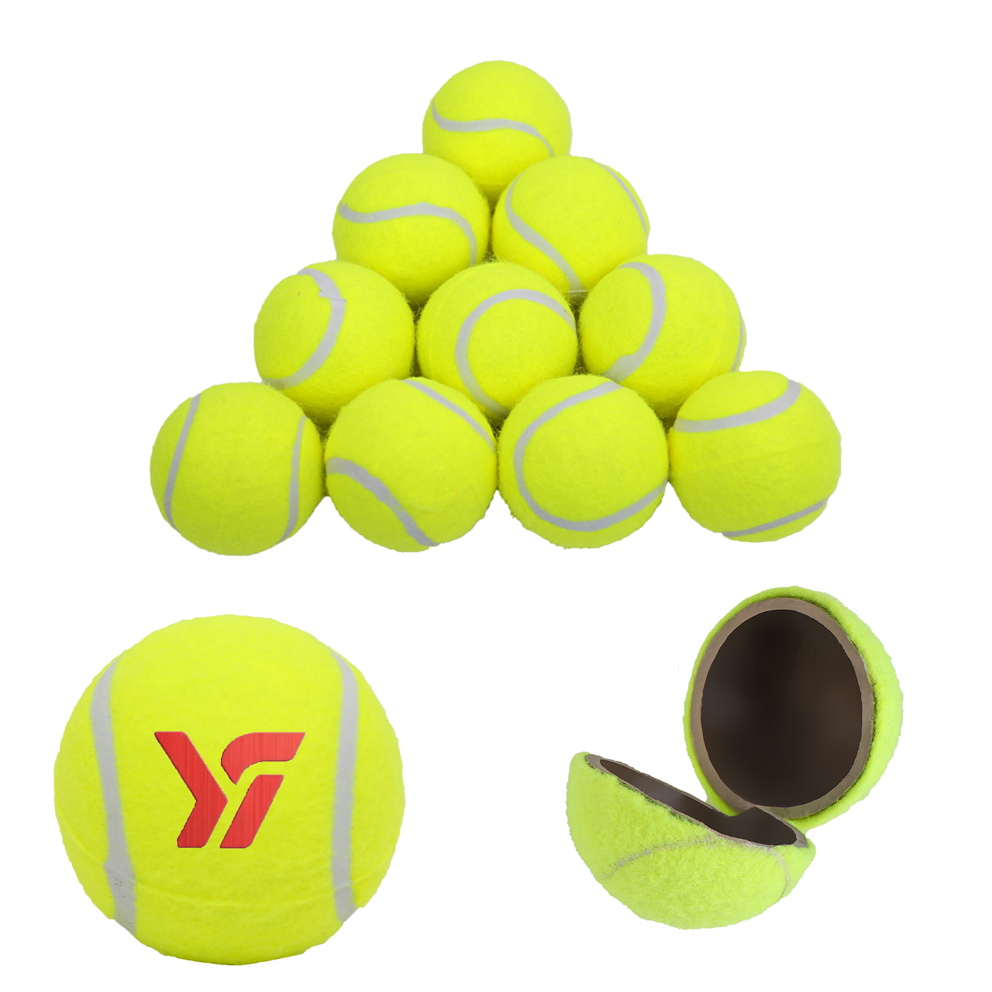 Bright Color Pet Dog Toy Tennis Ball 3