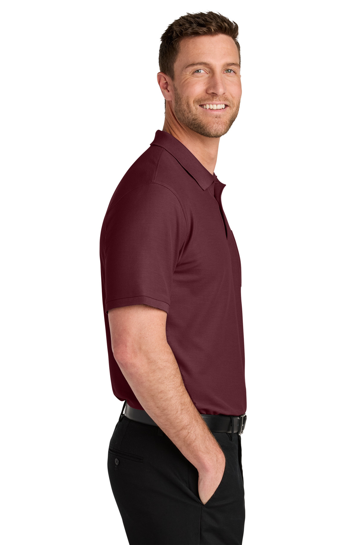 Port Authority Wearever Signature Pique Pocket Polo K200P 68