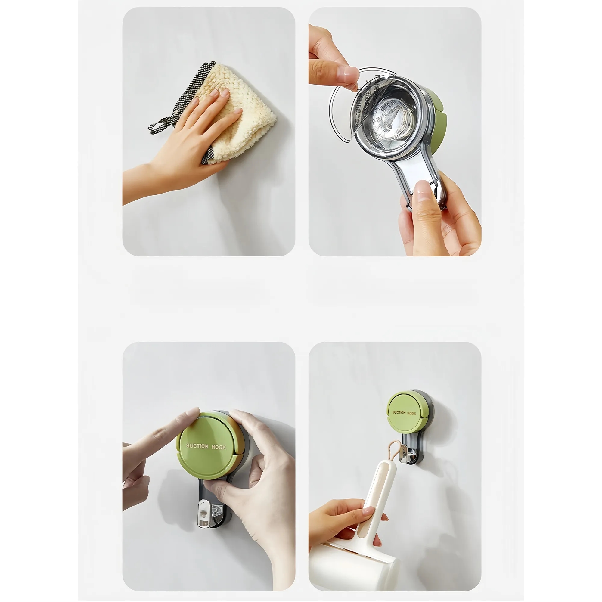 Single Suction Cup Hook With Strong Adhesion Damage 2