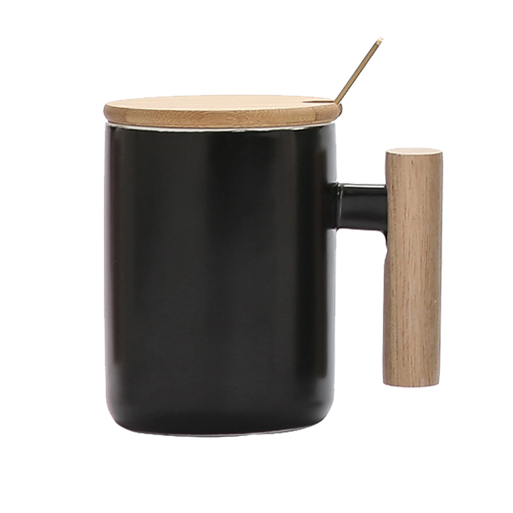 12 Oz. Ceramic Coffee Mug w/ Spoon 3