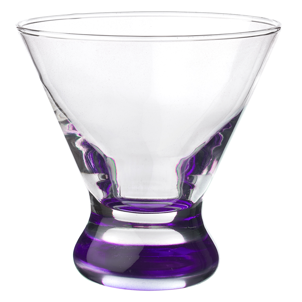 8.25 oz. Libbey Cosmopolitan Stemless Martini Glasses 21