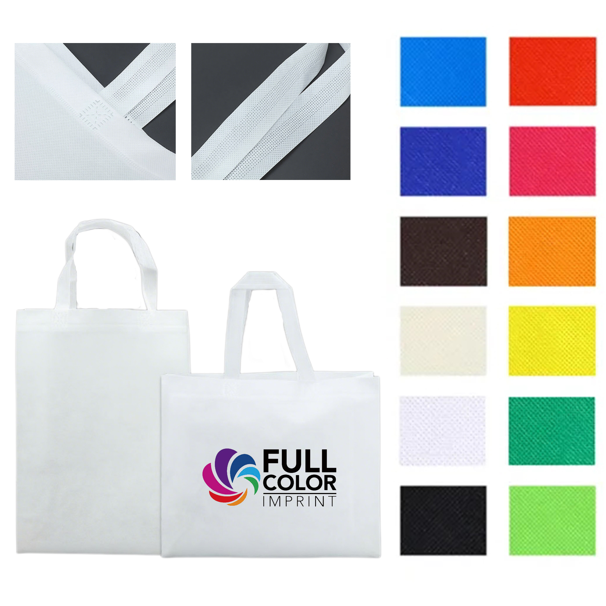 Full Color Nonwoven Shopping Bag MOQ 50 3