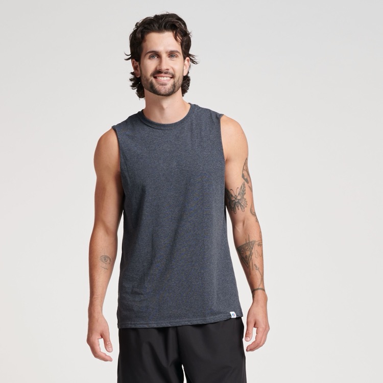 RUSSELL ATHLETIC DRI-POWER® CVC Performance Unisex Muscle T-Shirt 25