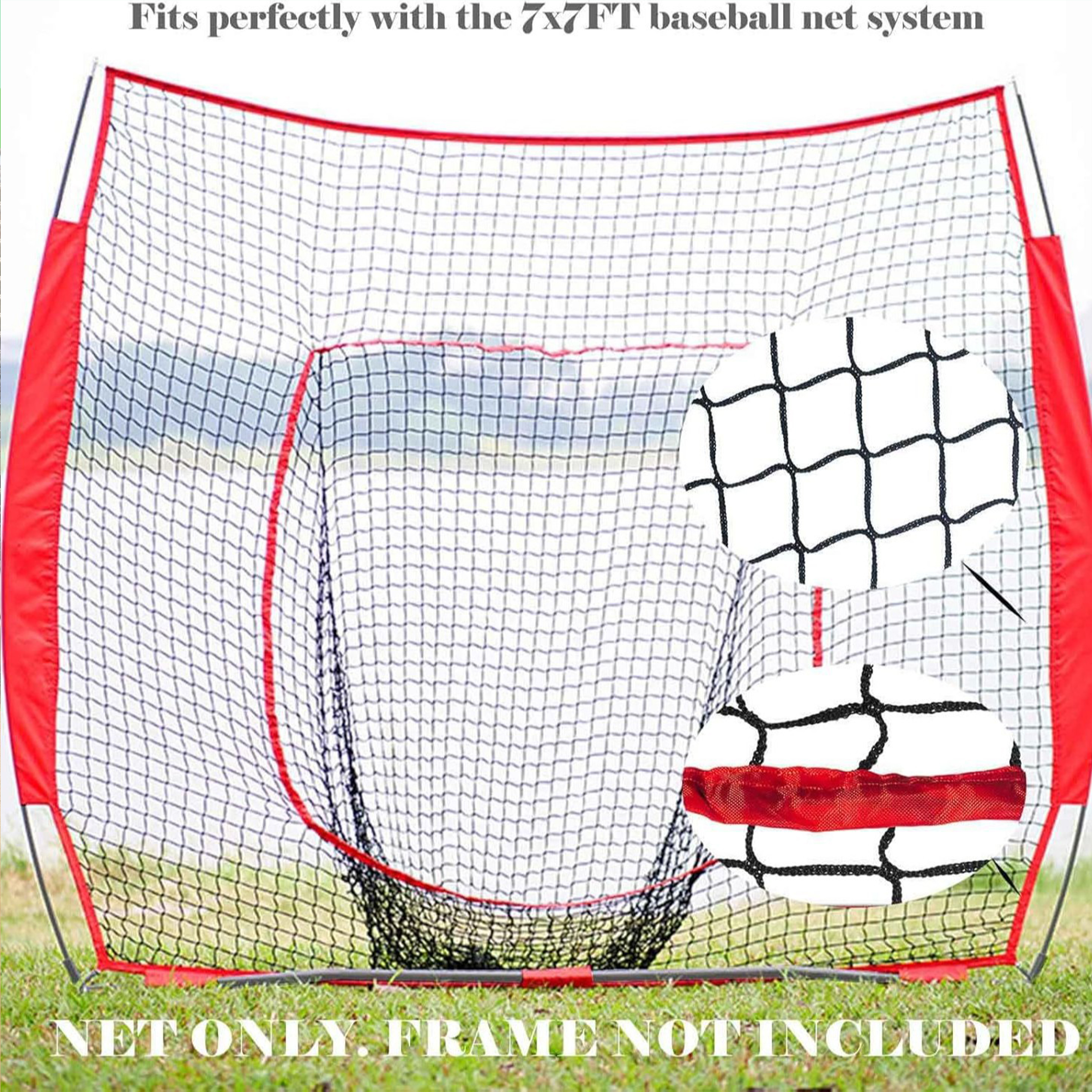 Polyester Portable Baseball Practice Rebound Net 8