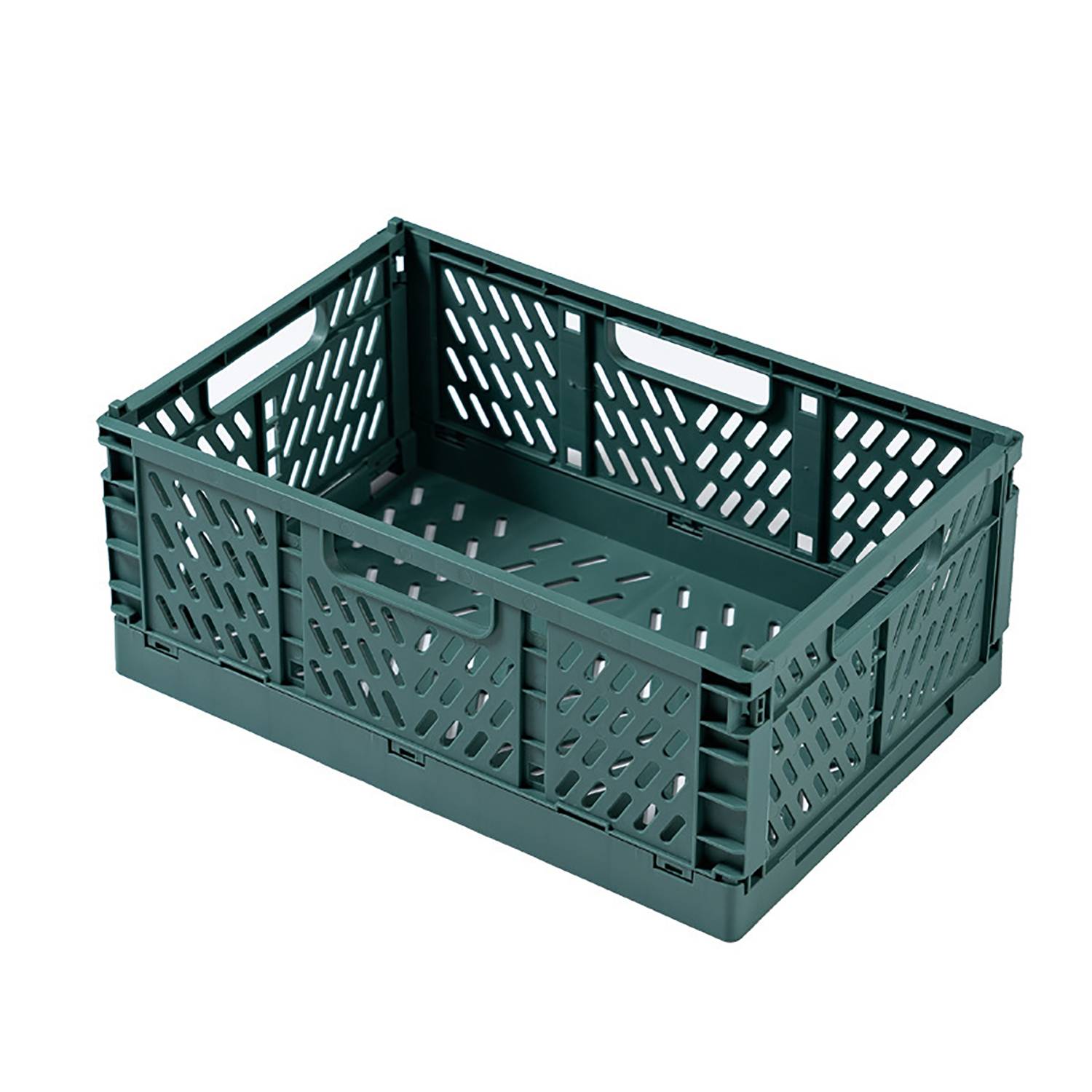 Foldable Plastic Storage Basket for Home Kitchen 7