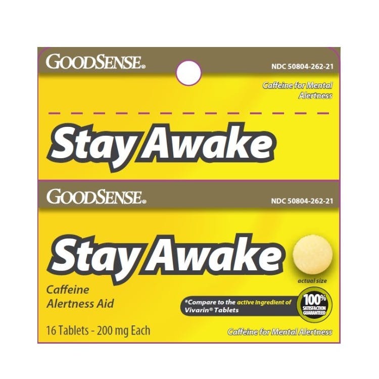 Stay Awake Tablets - 200 mg 16 Count 2
