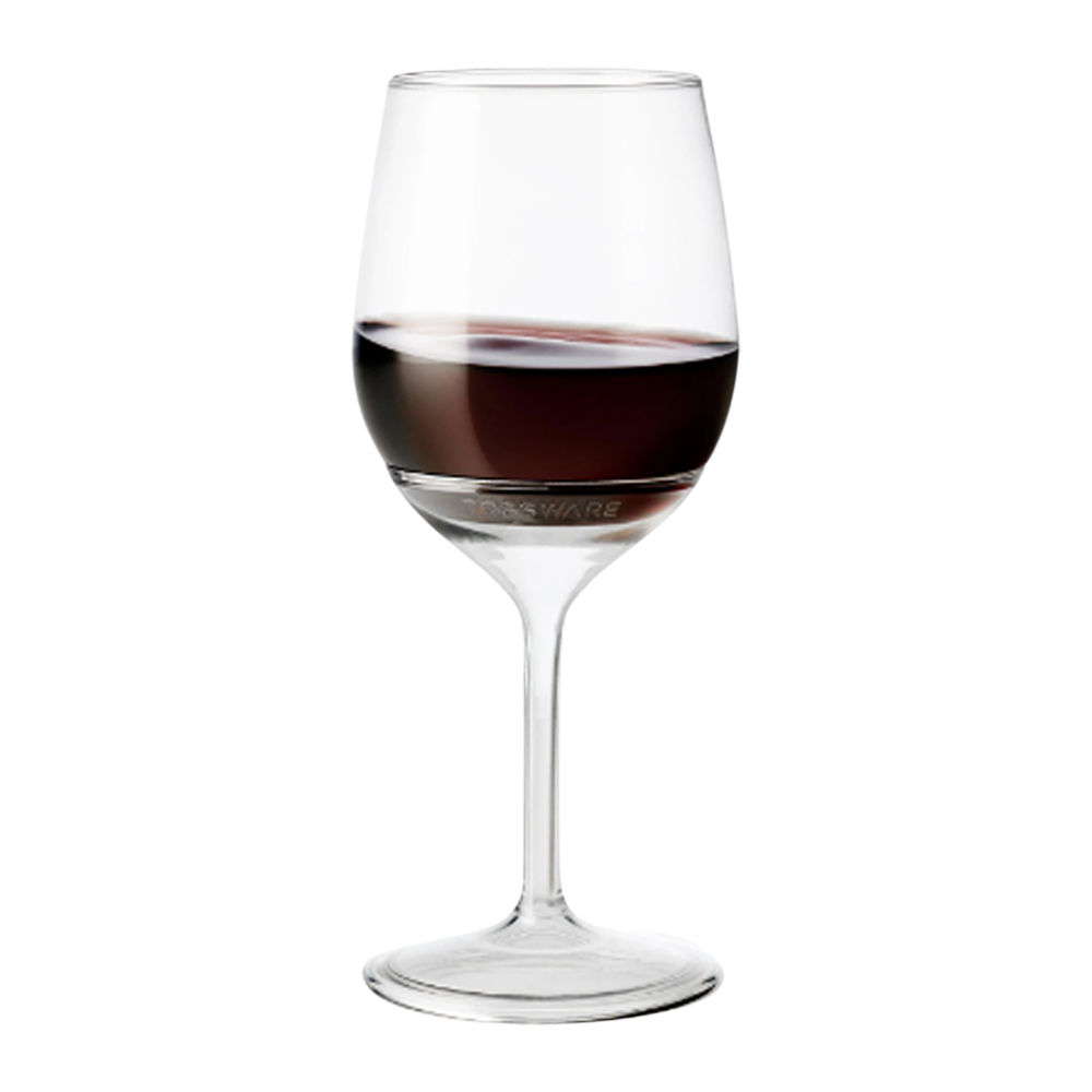 14 oz. Stemmed Plastic Wine Glass (Detachable) 6