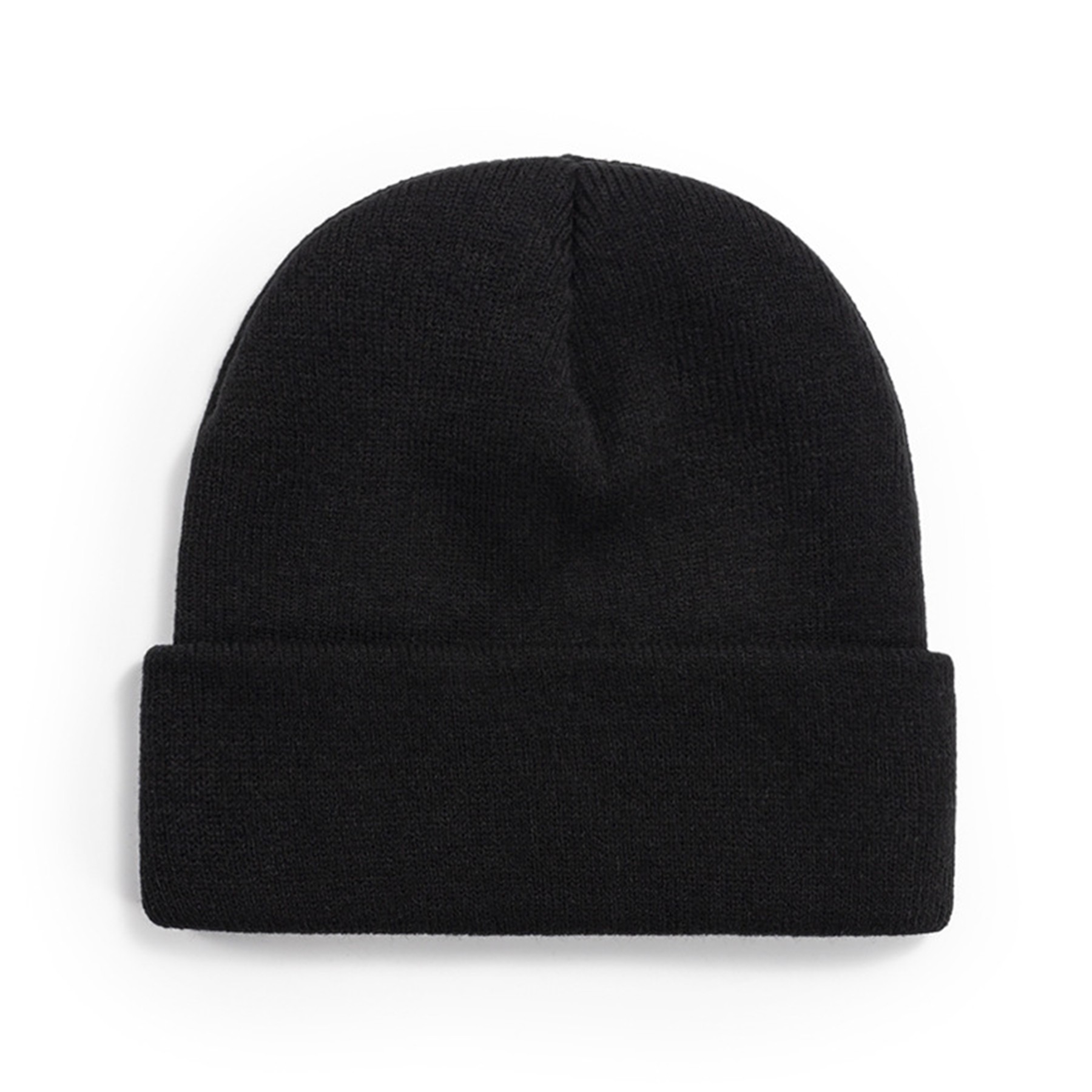 Classic Plain Knit Cuffed Beanie 12