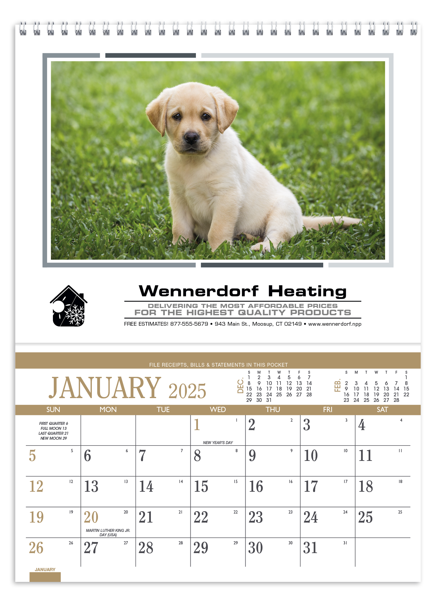 Triumph® Calendars Recipe Pocket Calendar 9