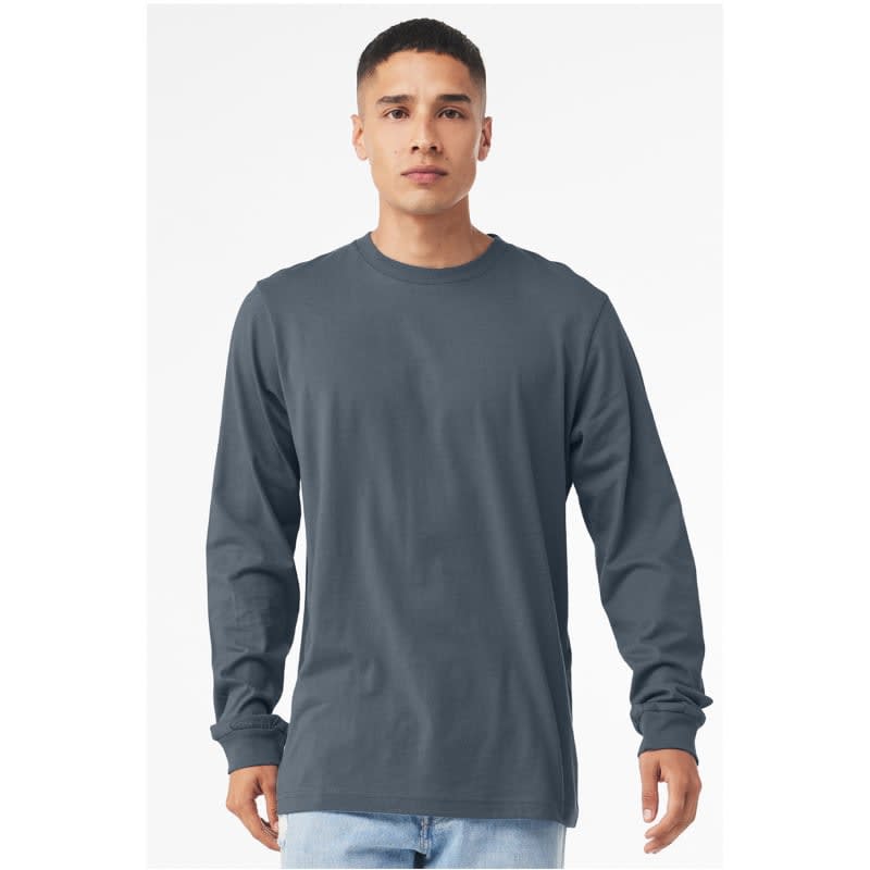 Bella Mens Jersey Long-Sleeve T-Shirt 3