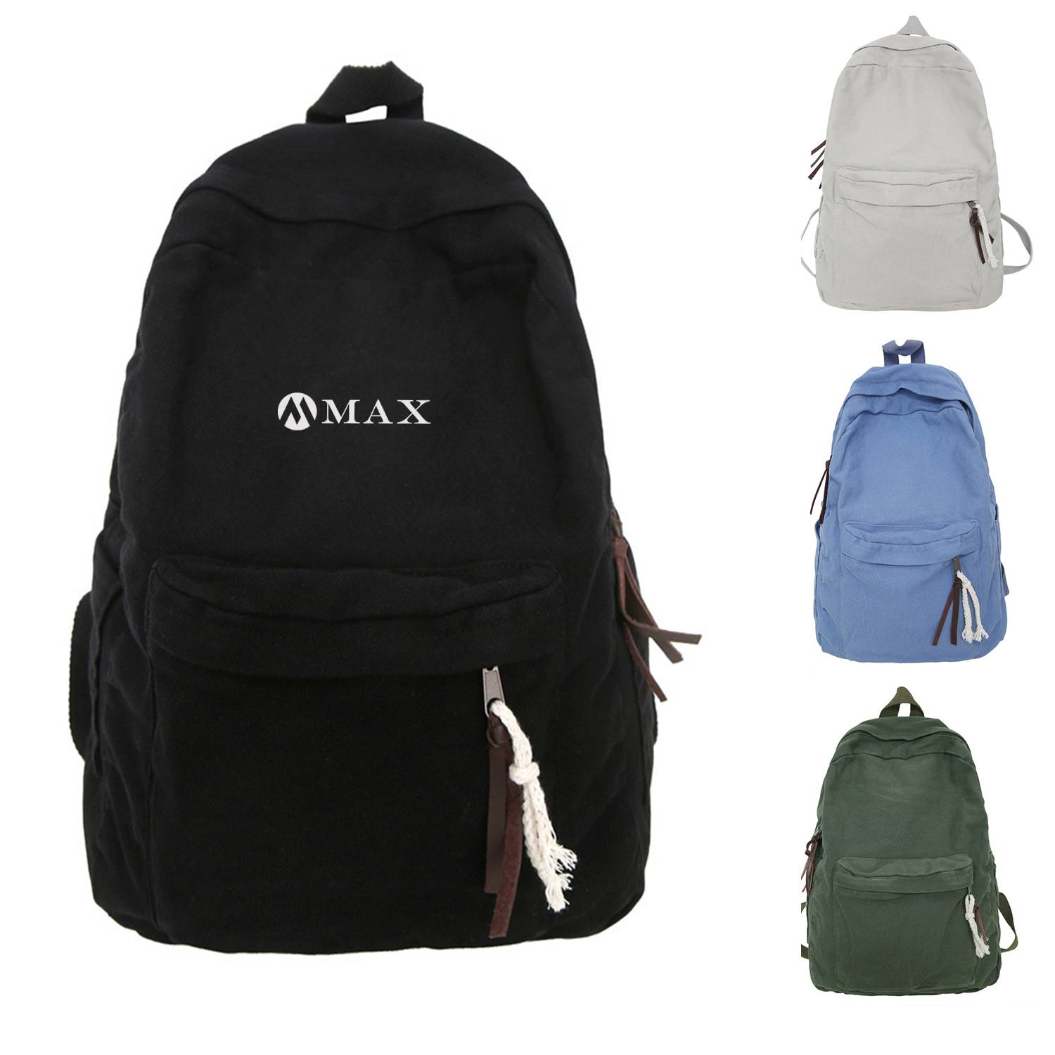 Canvas Student Backpack 9