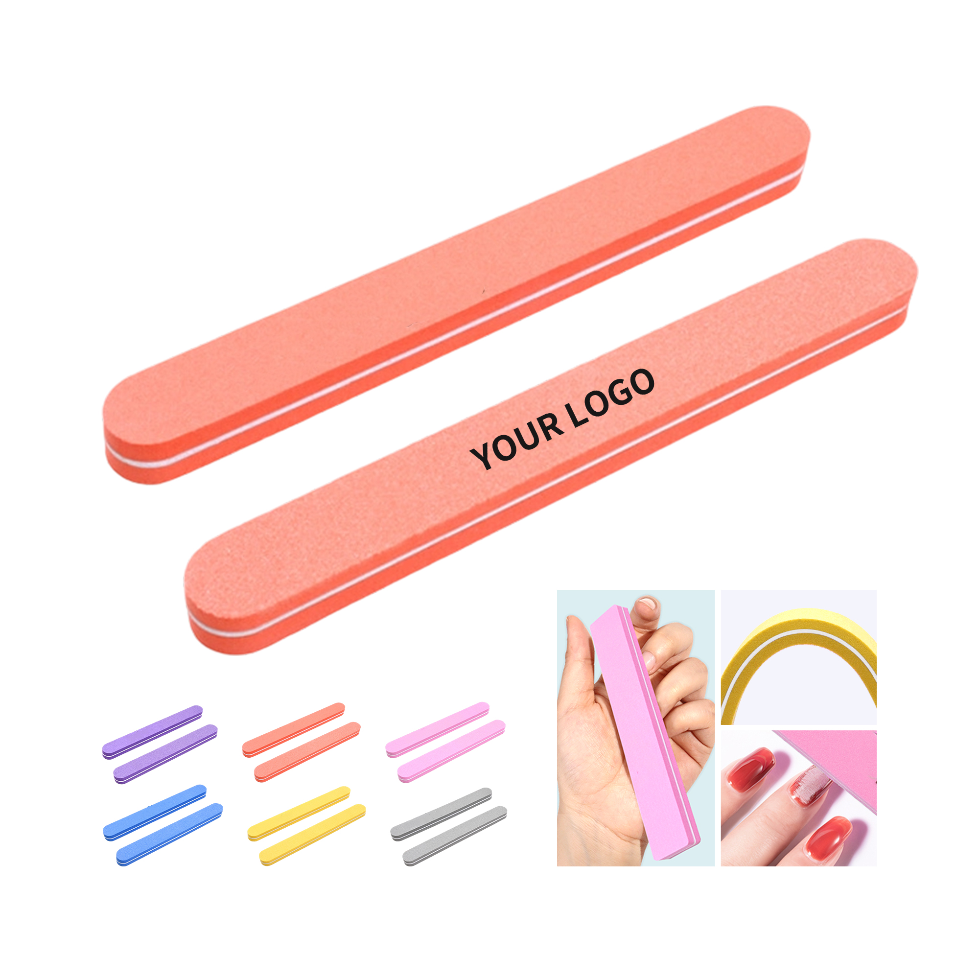 EVA Emery Board Nail File With Portable Slim Design 2