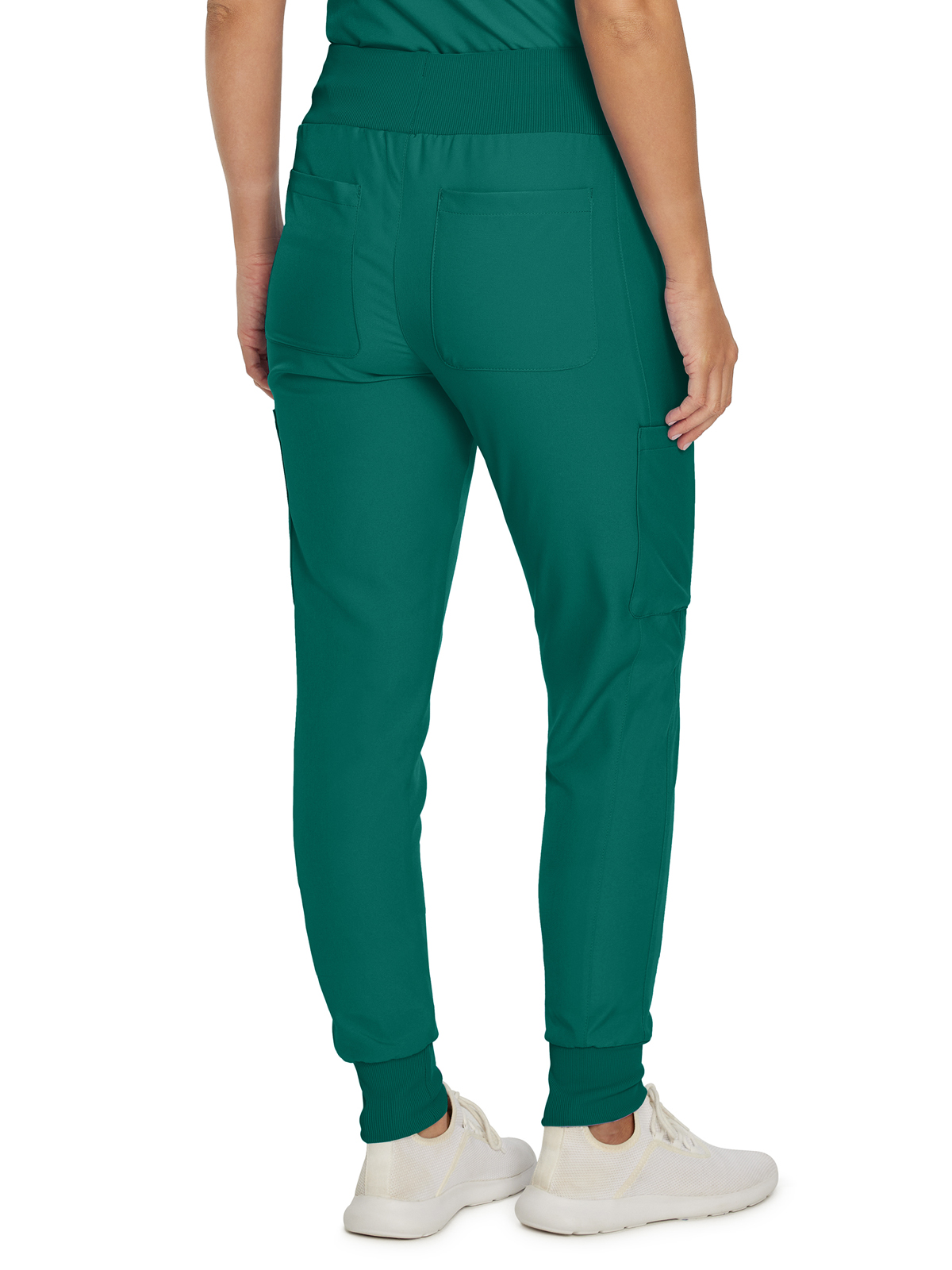 Landau - Forward - Women's Seven-Pocket Mid-Rise Rib-Knit Elastic Waist Jogger Pant 5