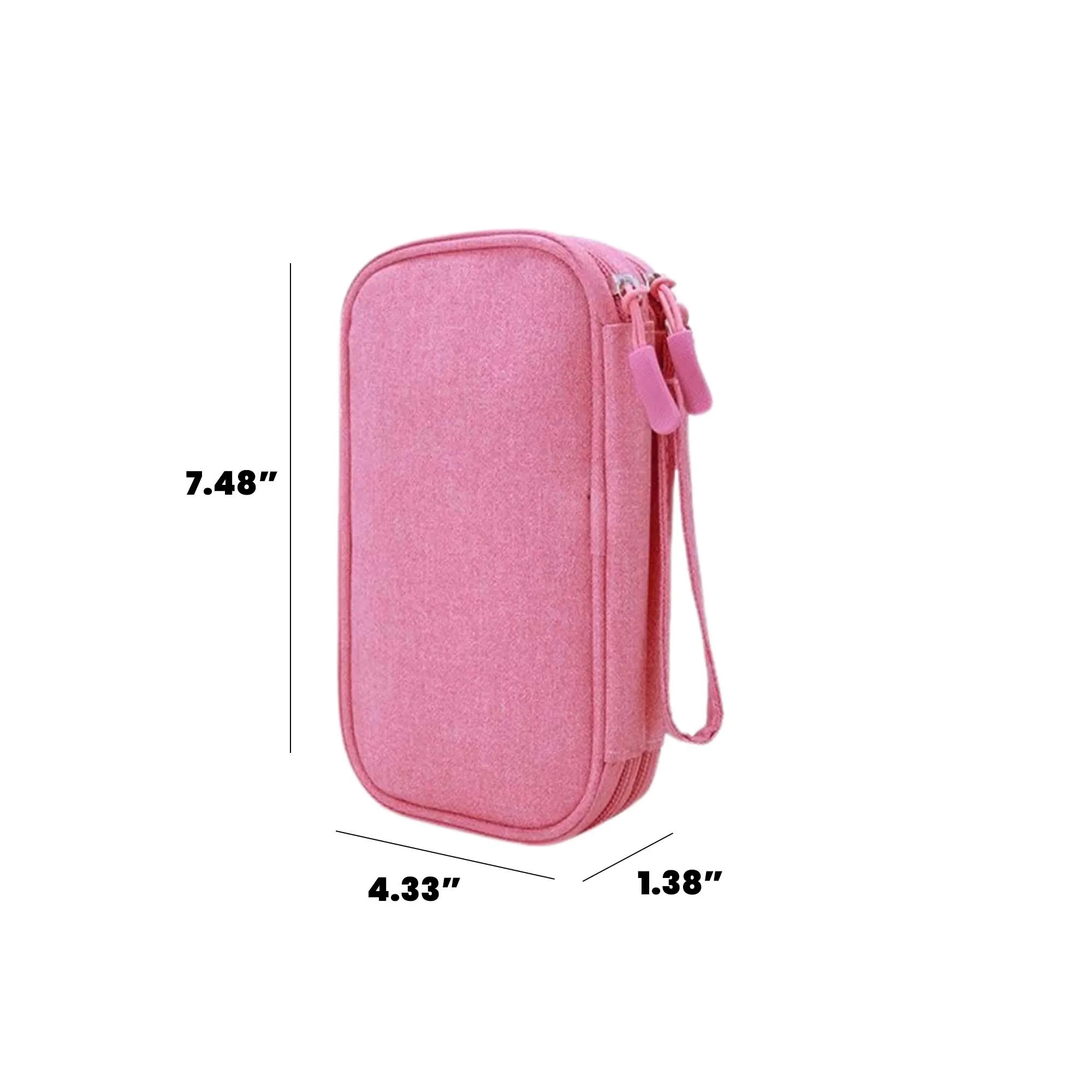 Portable Double Layer Digital Accessories Bag 2
