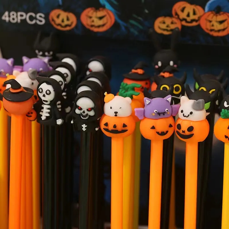 Halloween Pumpkin Skull Heads Ghost Pen 6